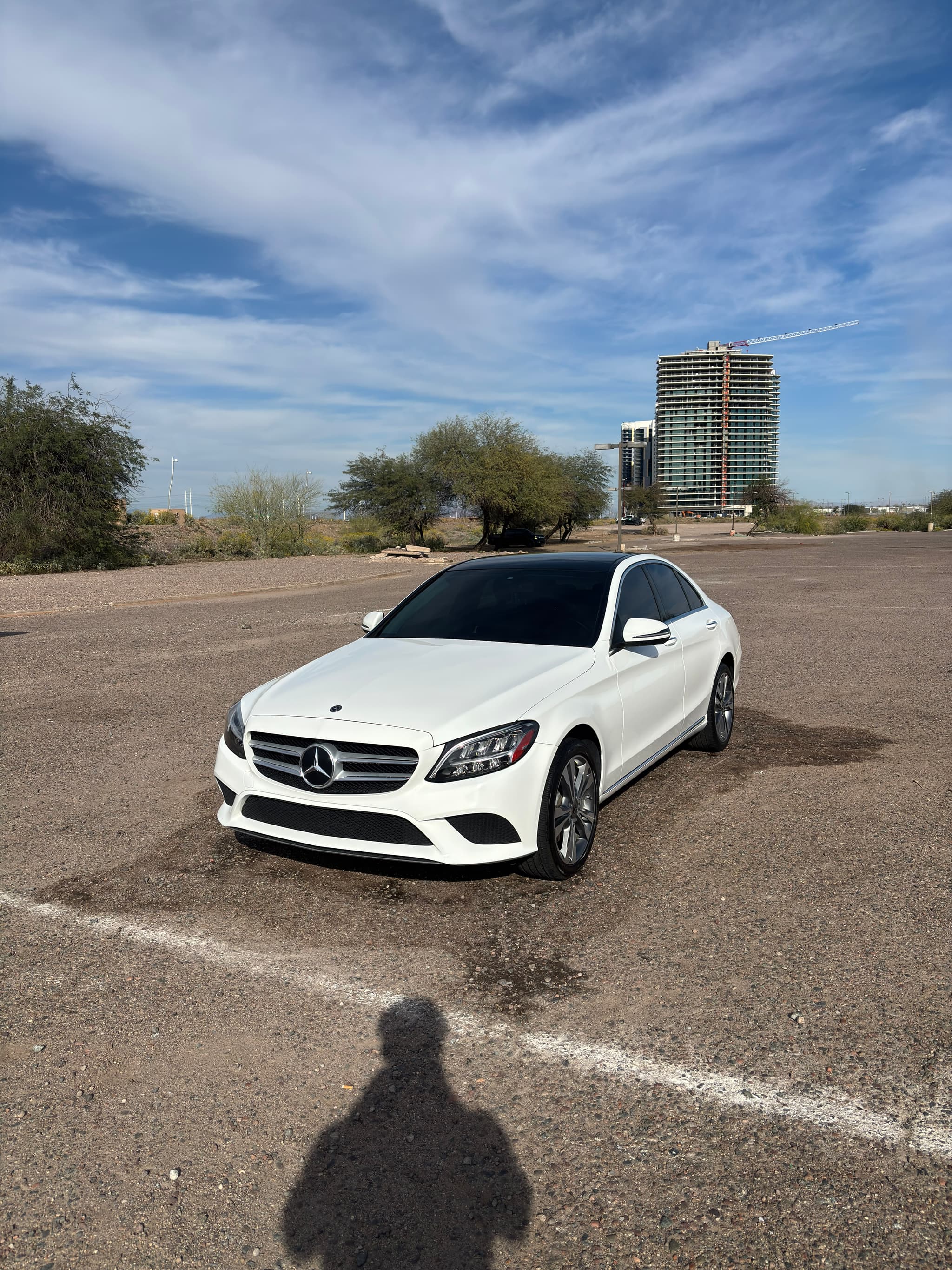 Mercedes C-Class exterior detail