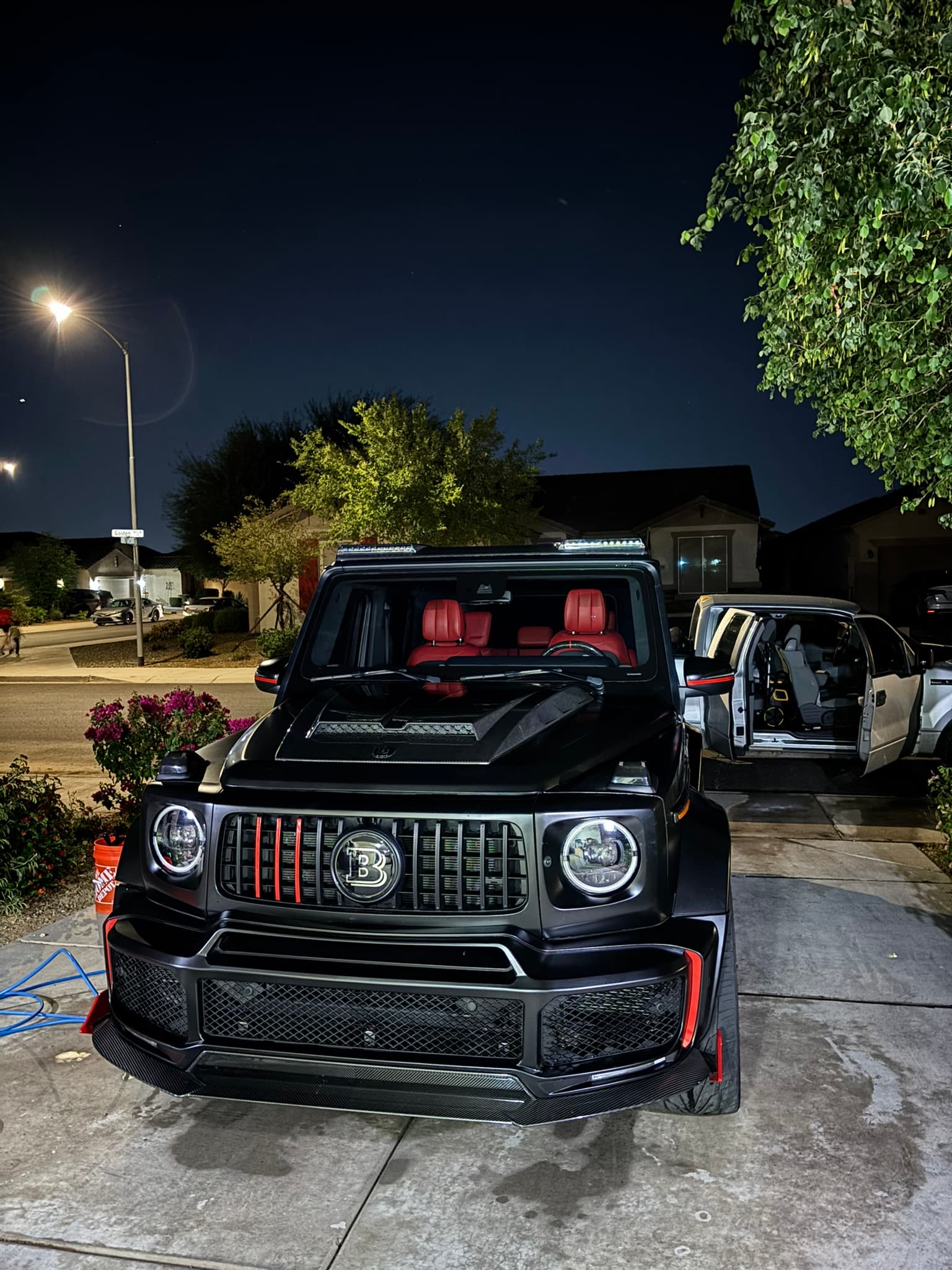 Exterior car detailing results - Mercedes G-Wagon
