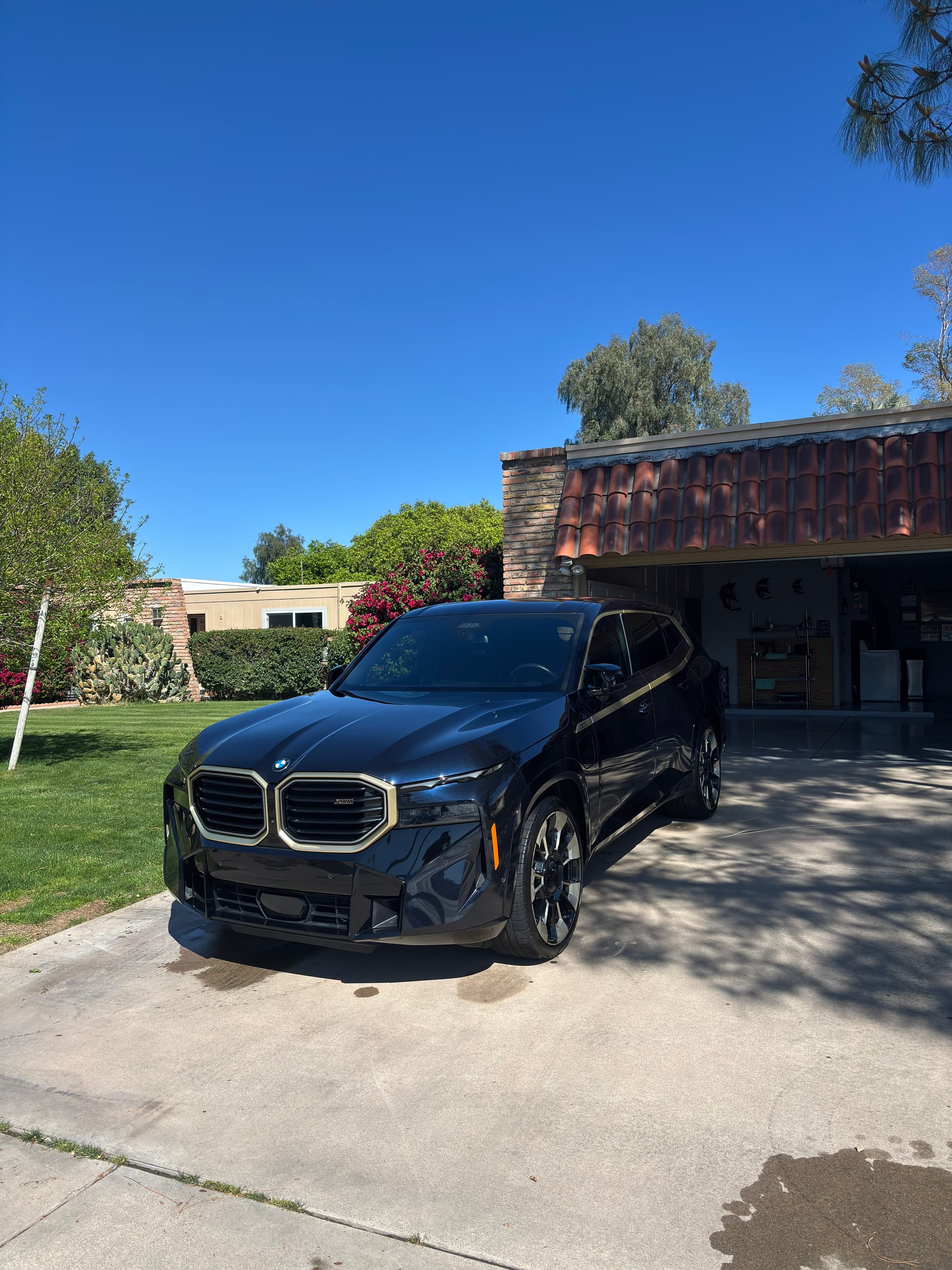 BMW luxury vehicle detail