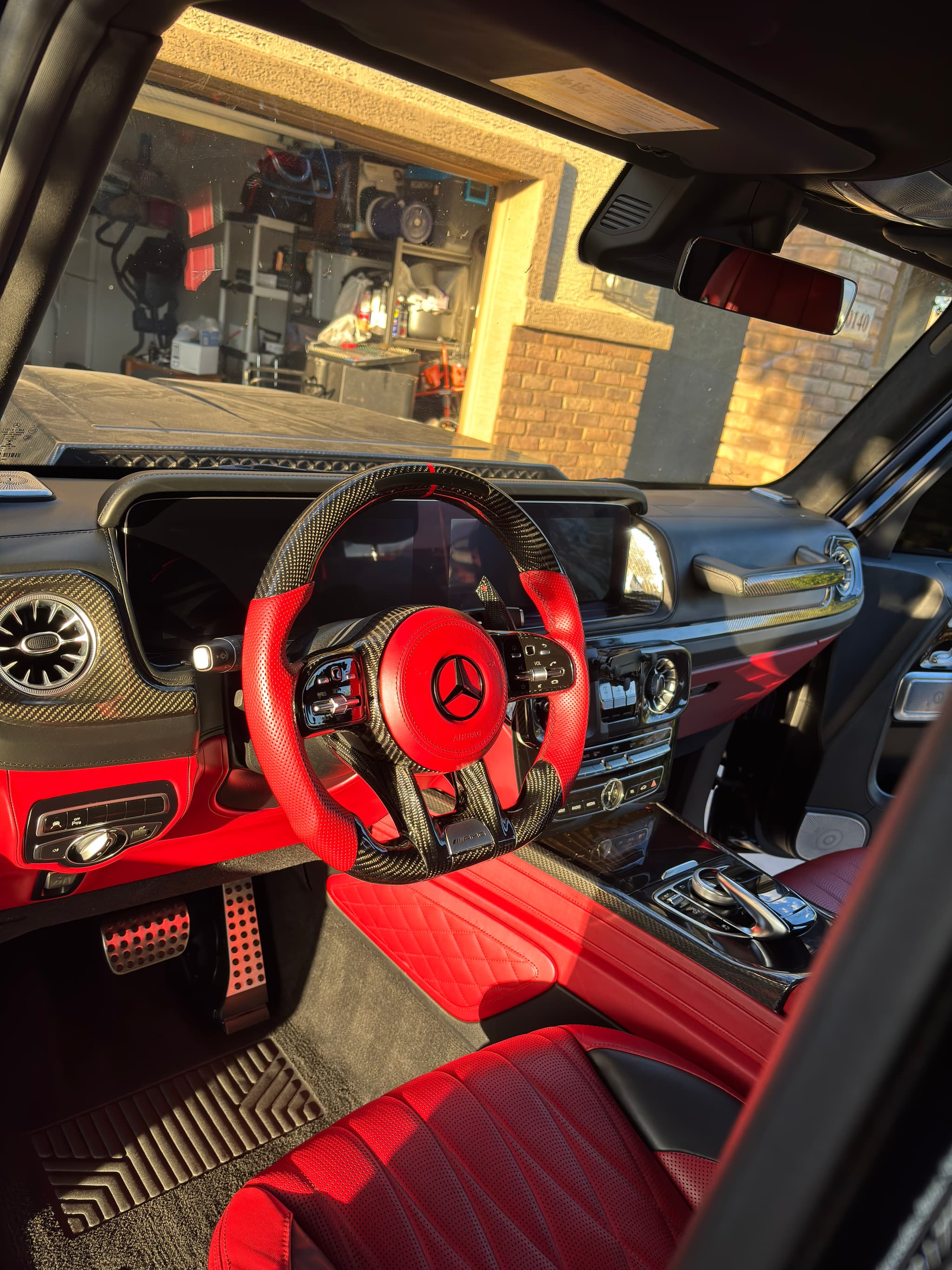 Interior car detailing results - Mercedes luxury interior