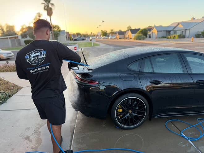Professional mobile detailing service